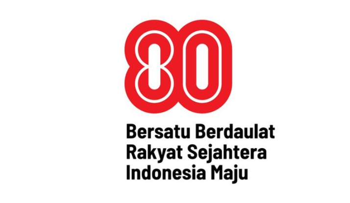 Logo HUT RI ke-80
