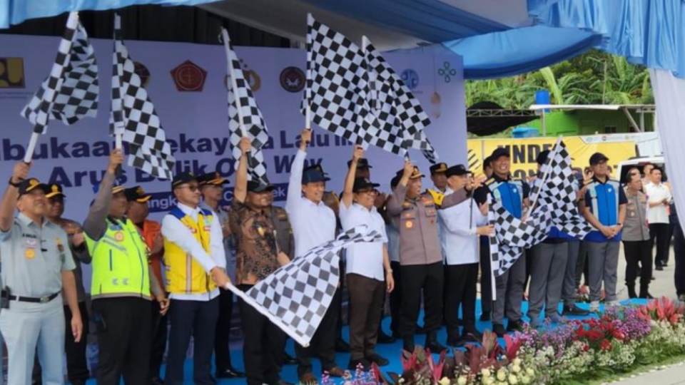 one way nasional tol arus balik lebaran