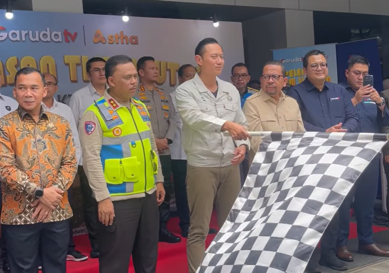Korlantas lepas tim liputan mudik Garuda TV