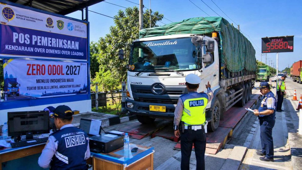 strategi nasional Zero ODOL 2027 di Indonesia