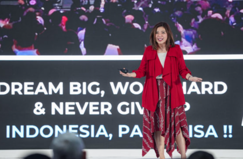 motivator nasional Merry Riana di Rakernis Fungsi Lalu Lintas
