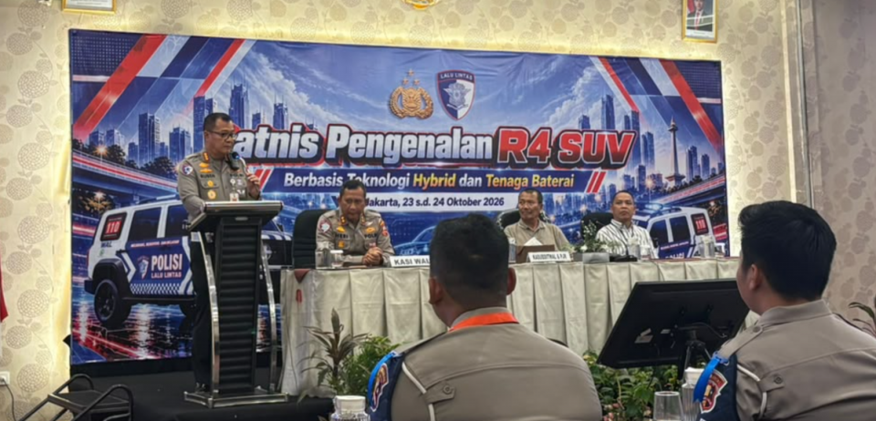Penutupan Latnis Korlantas 2026, Kendaraan Hybrid Jadi Fokus Peningkatan Kompetensi PJR